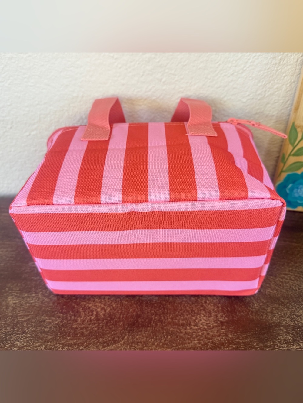 Trader Joe’s Mini Insulated Cooler Bags — Striped Pink & Pink/Purple (2 Total - Picture 7 of 14